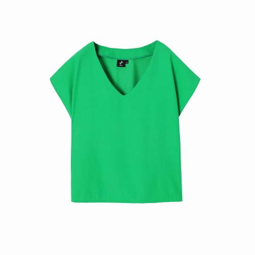 zielona elegancka bluzka