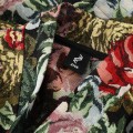 Żakardowe kimono w kwiatowy wzór