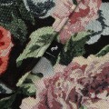 Żakardowe kimono w kwiatowy wzór