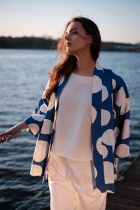 Tsi - Bawełniane kolorowe kimono