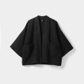 czarne kimono z chanelki